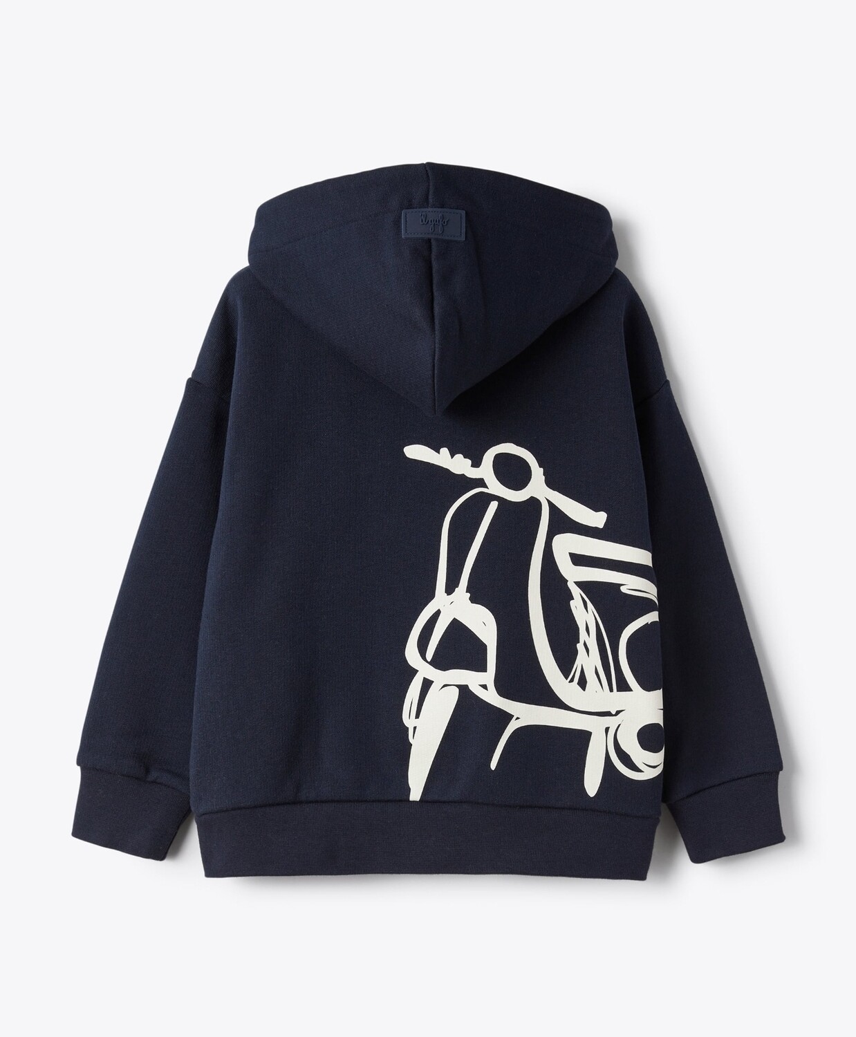 Felpa jacket blu IlGufo