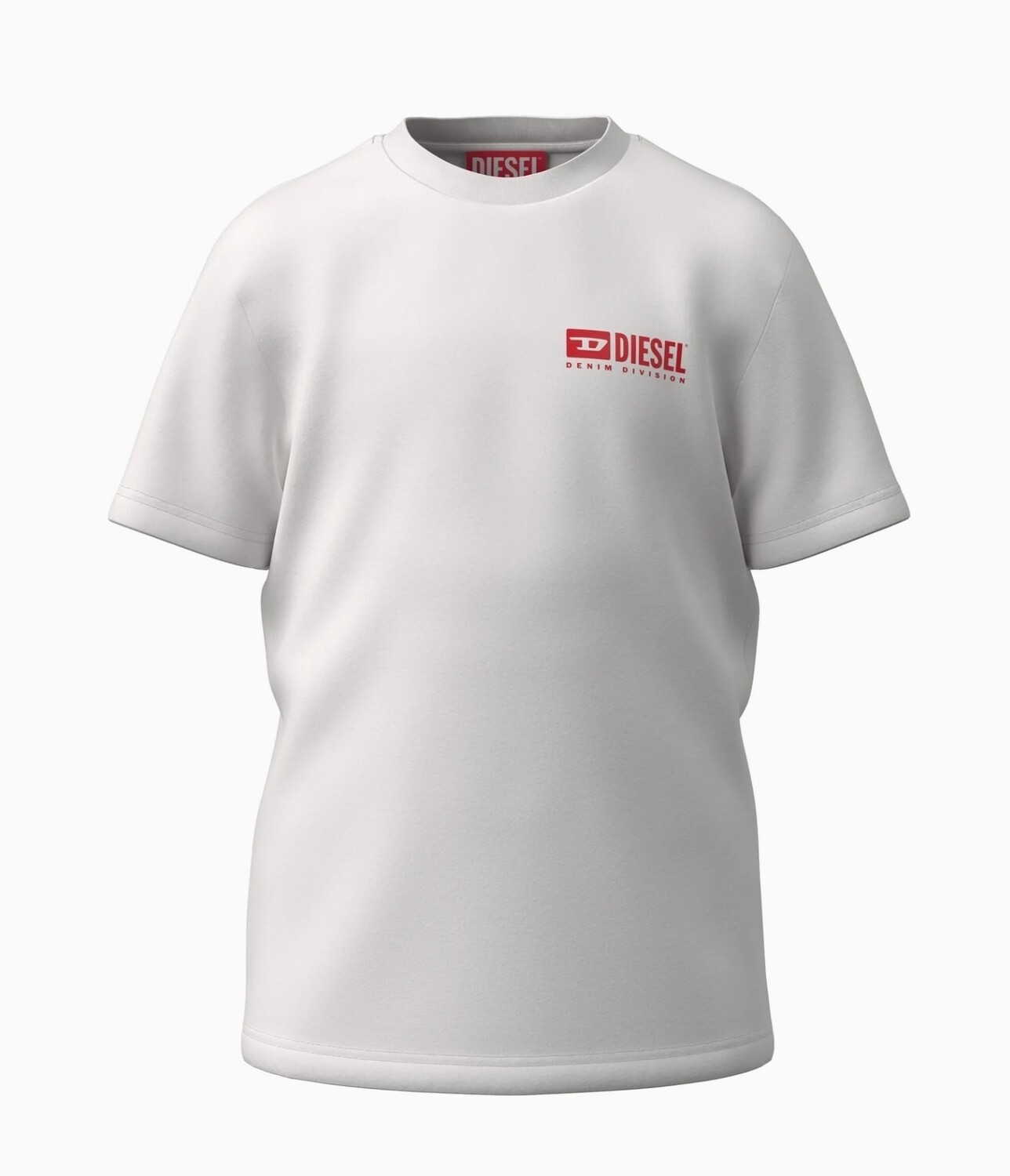 T-shirt bianca logo Diesel