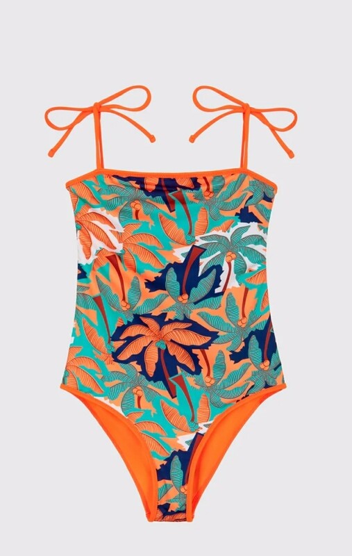 Monokini intero palme MEFUI