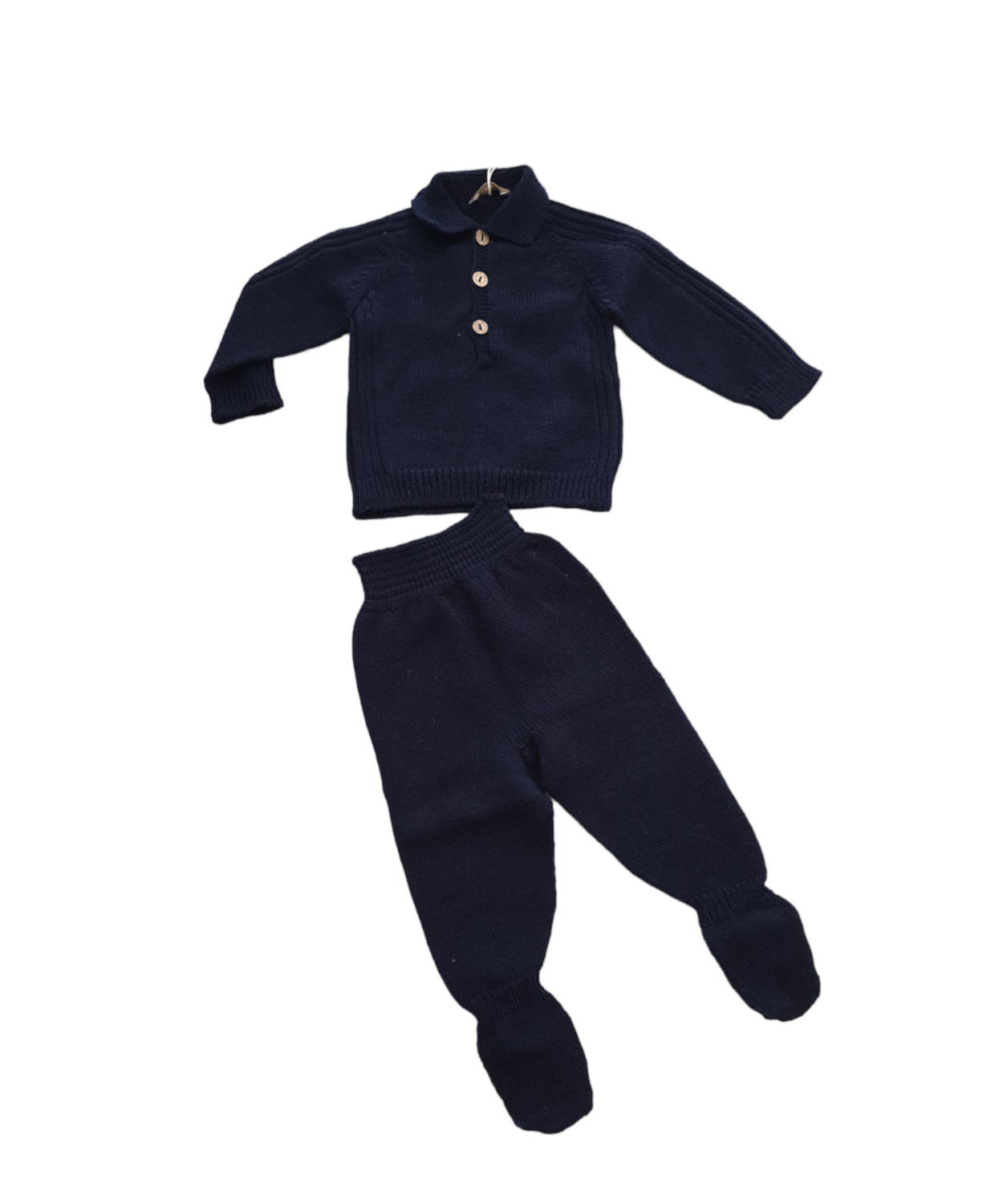 Tutina 2pz blu notte Wedoble