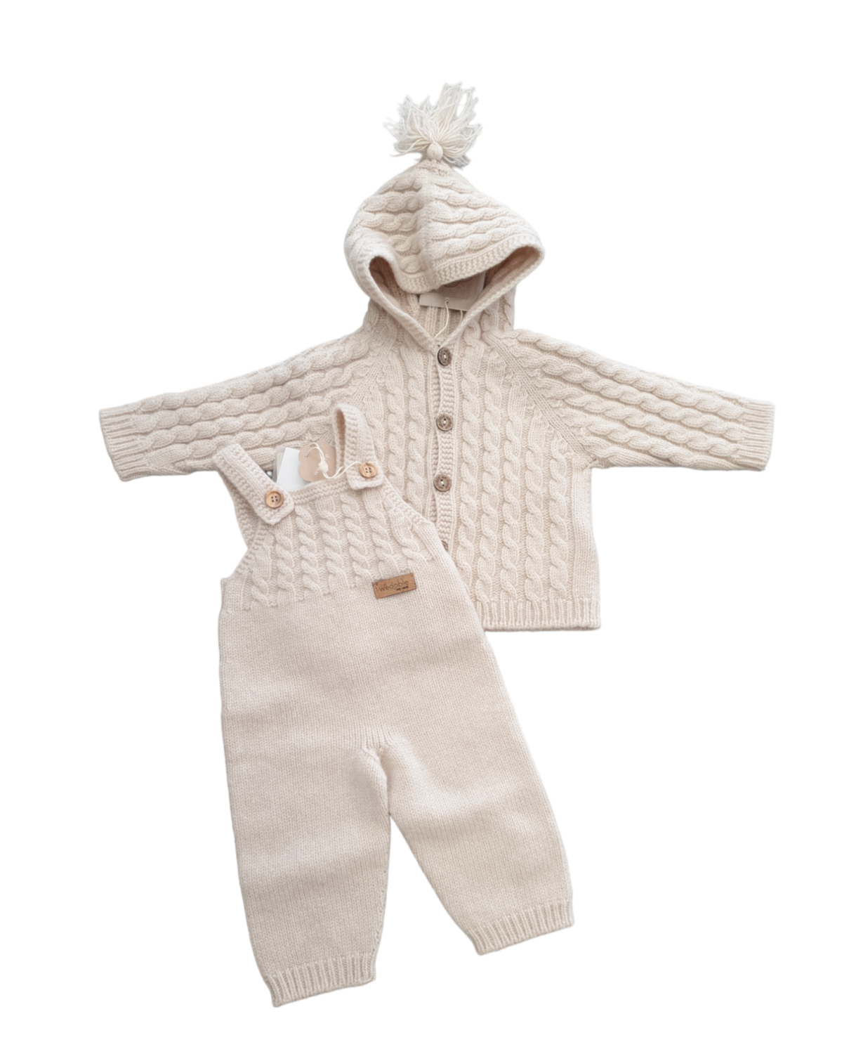 Completo 2pz cashmere Wedoble