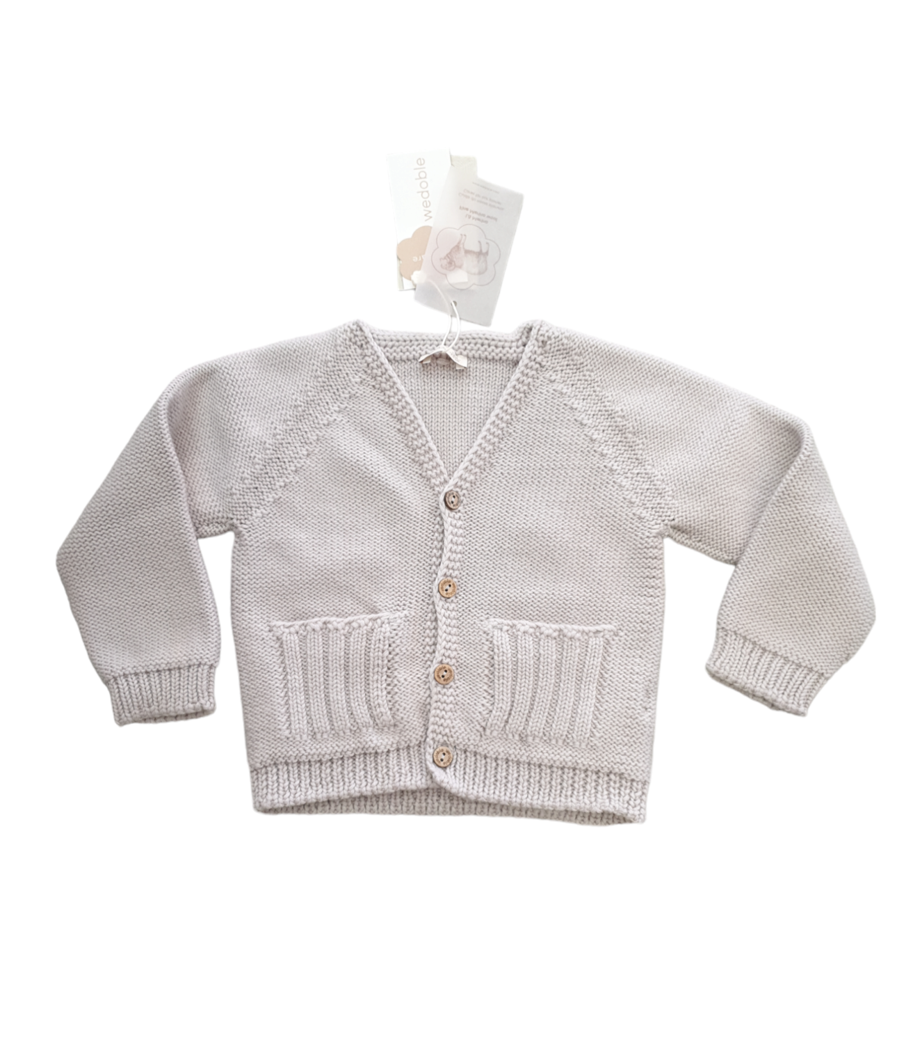 Cardigan tortora Wedoble