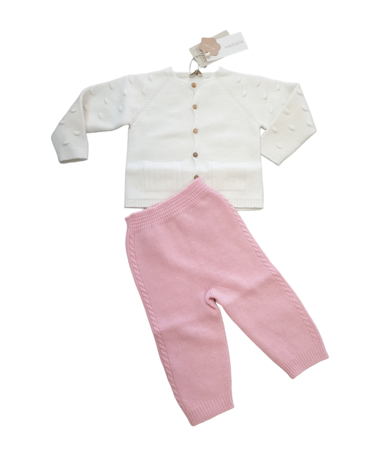 Completo 2pz cashmere Wedoble