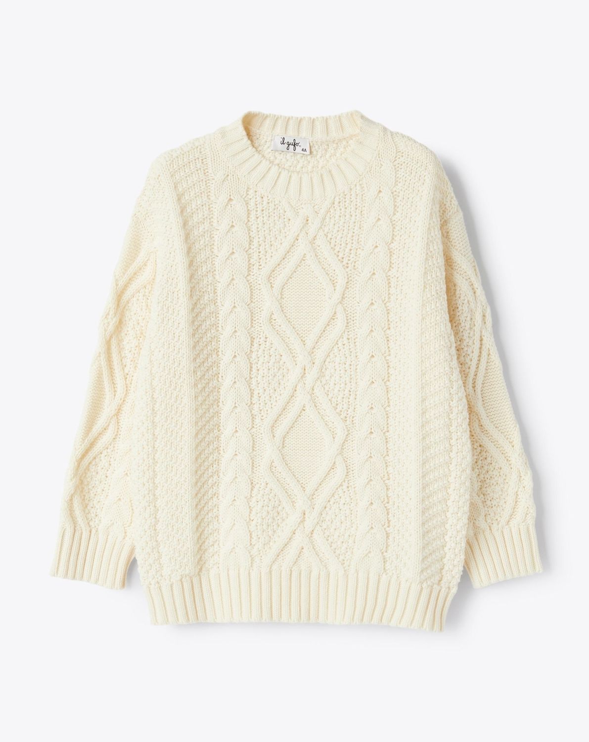 Pullover cotone e lana IlGufo