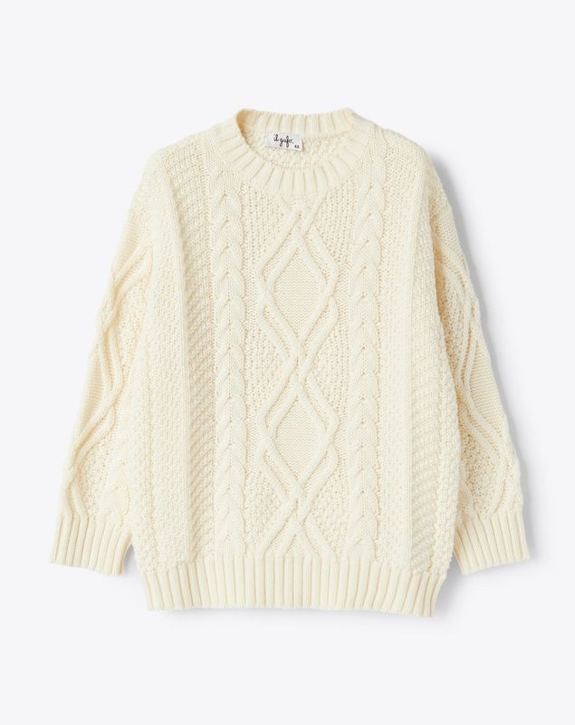 Pullover cotone e lana IlGufo