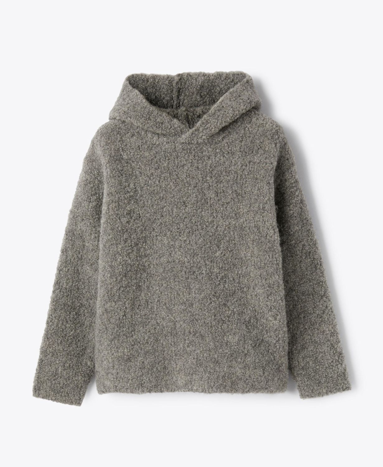 Maglia in misto alpaca con cappuccio IlGufo