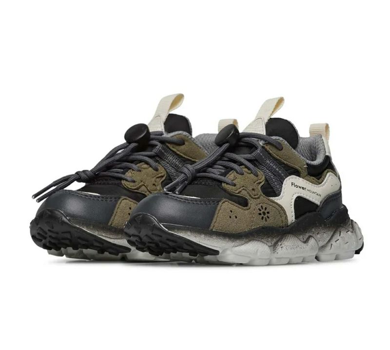 Sneaker Yamano 3 militare Flower Mountain