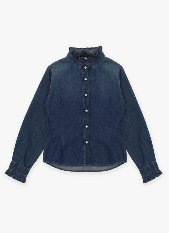 Camicia con ruches Please