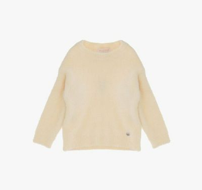 Pullover morbido bianco latte Please
