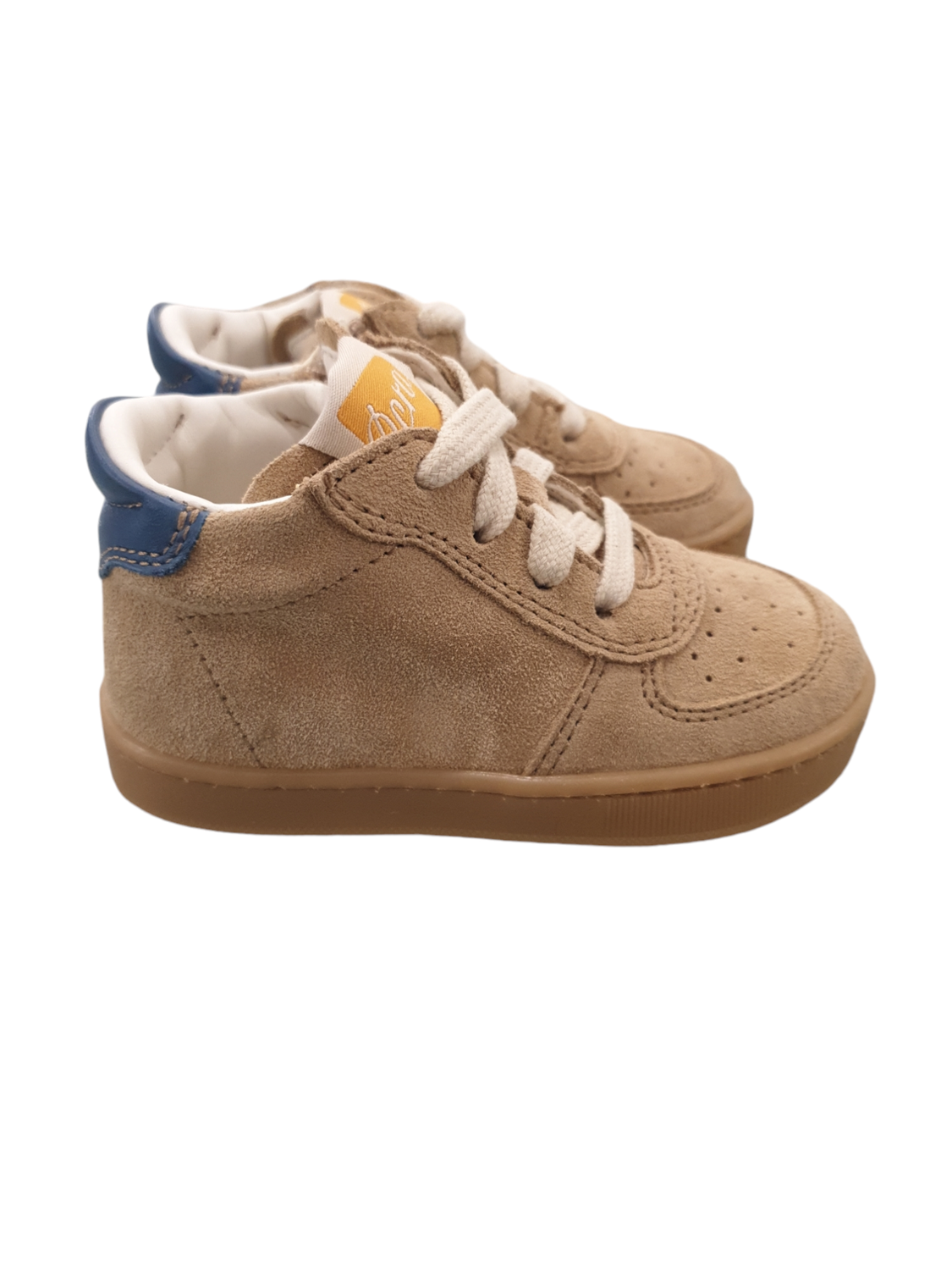 Sneaker alta cammello Ocra