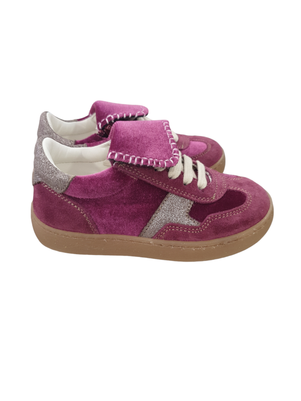 Sneaker con patta viola Ocra