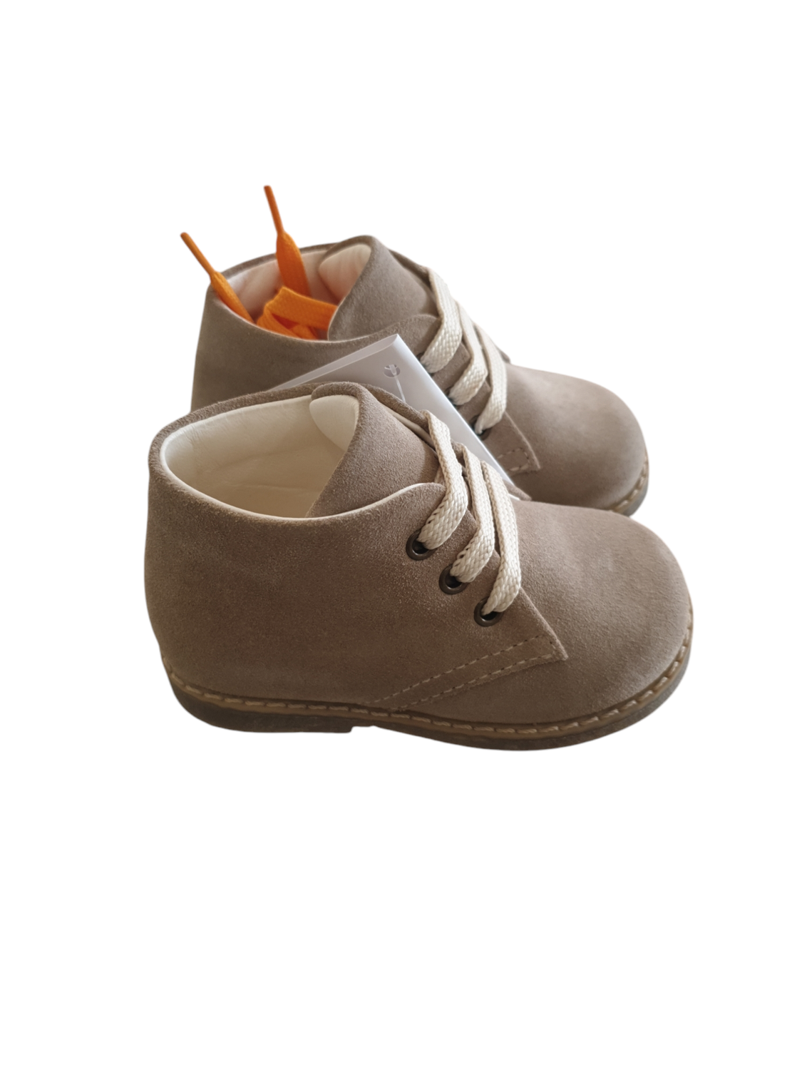 Polacchino stringato beige Gioiecologiche