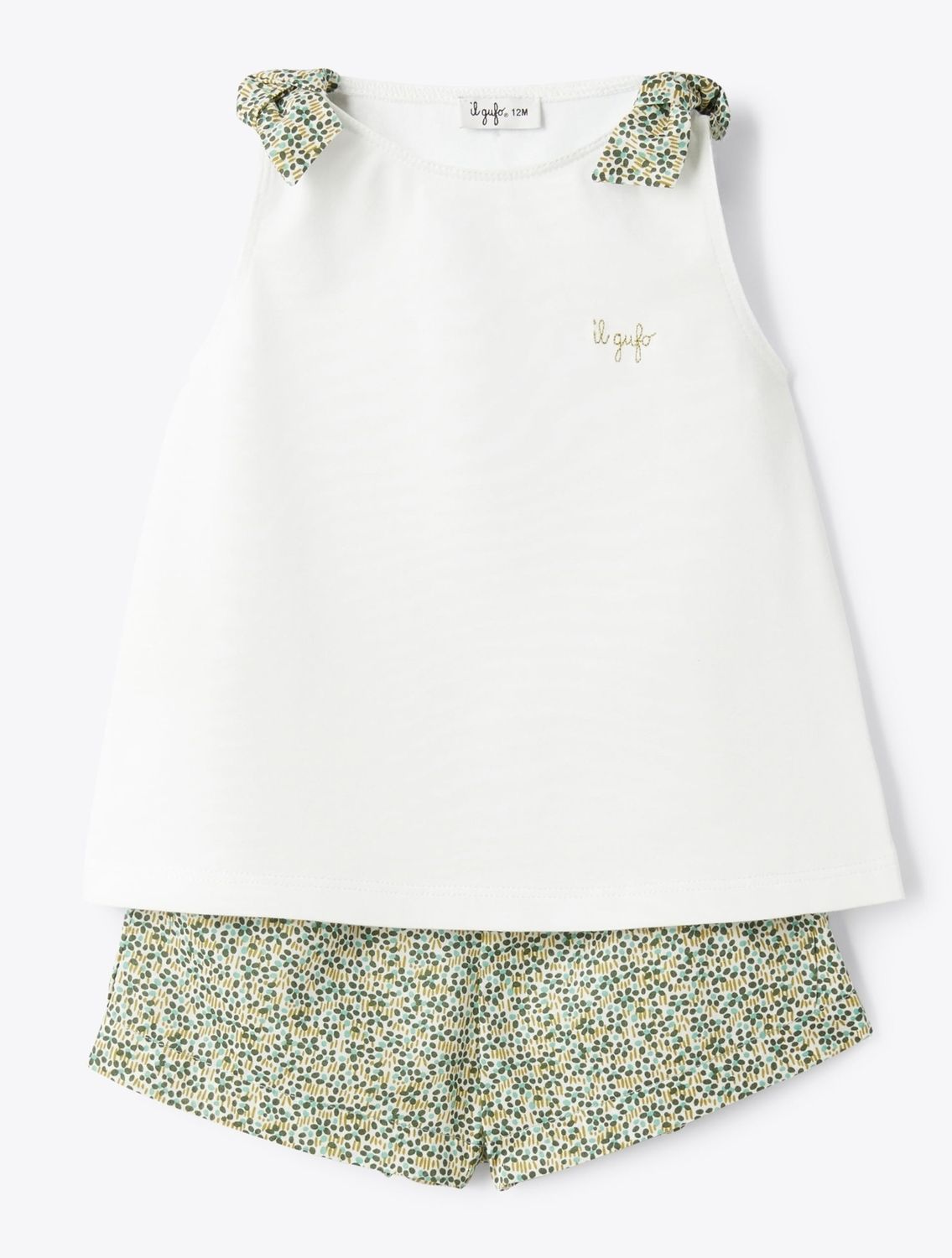 Completo 2pz liberty verde bosco IlGufo