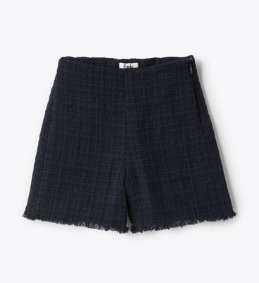 Bermuda in tweed blu IlGufo