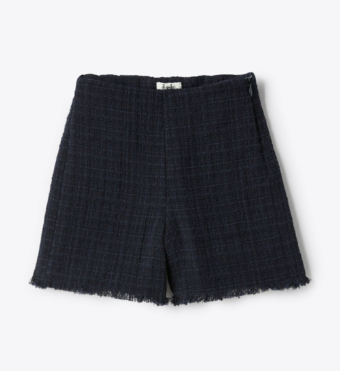 Bermuda in tweed blu IlGufo