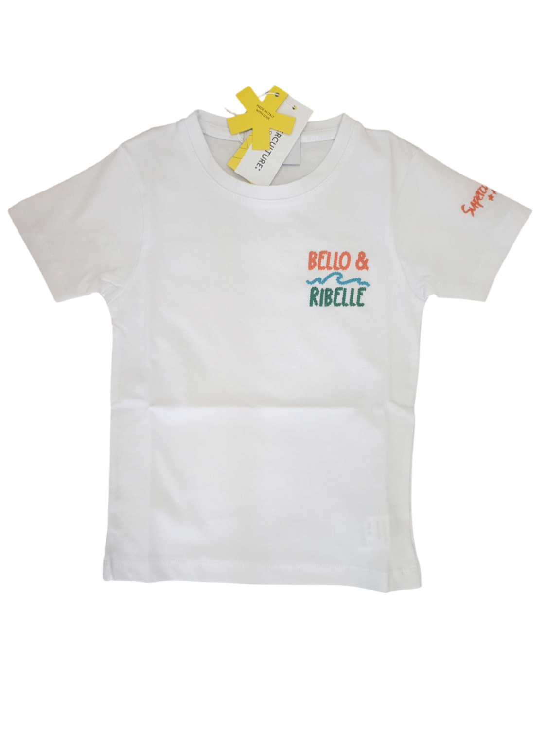 T-shirt bianca SUPERCULTURE