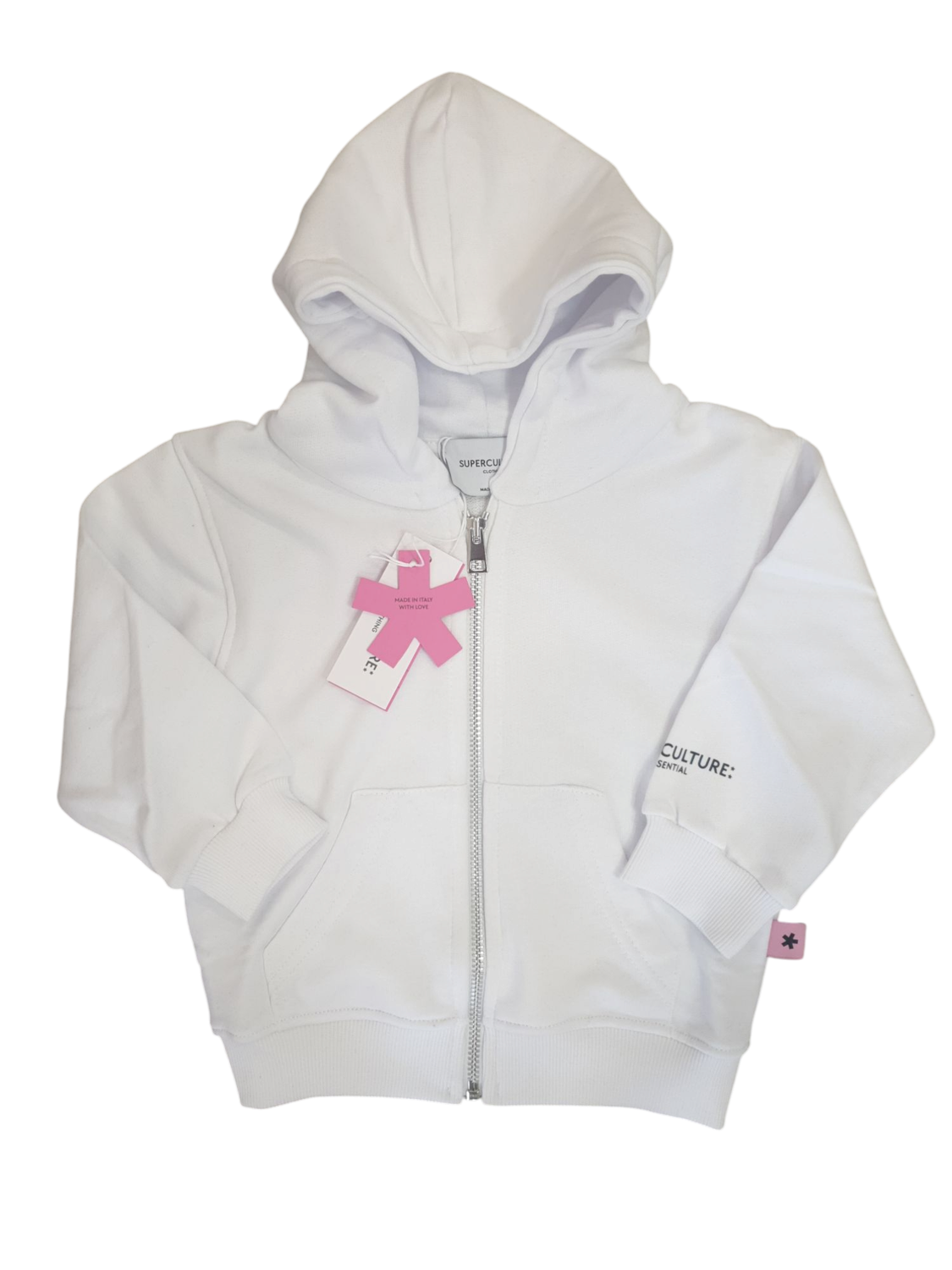 Felpa cappuccio full zip SUPERCULTURE