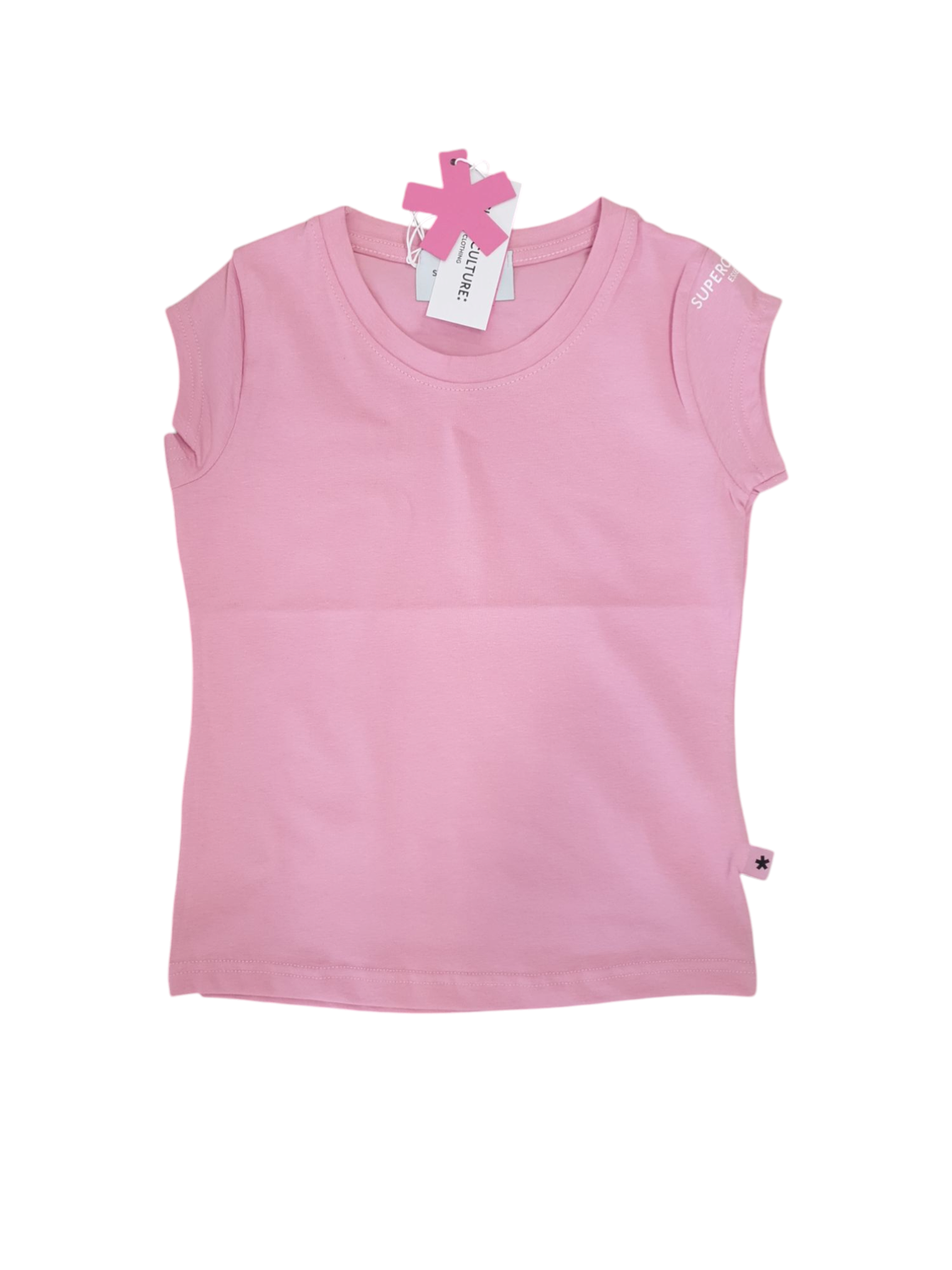 T-shirt s/manica rosa SUPERCULTURE