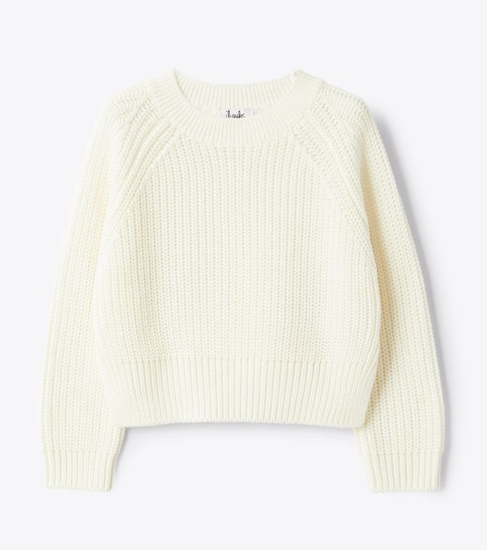 Pullover cotone latte IlGufo