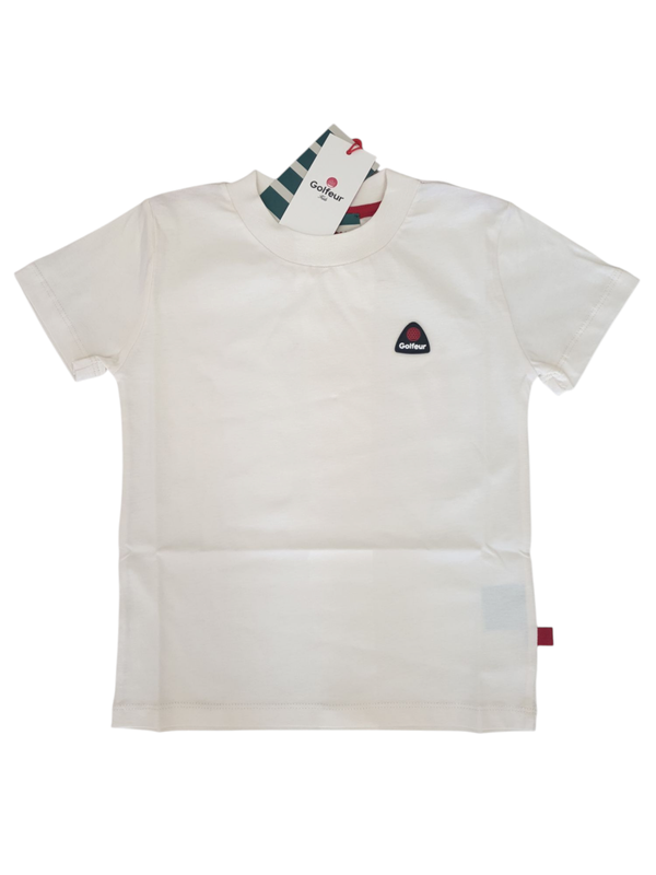 T-shirt white Golfeur