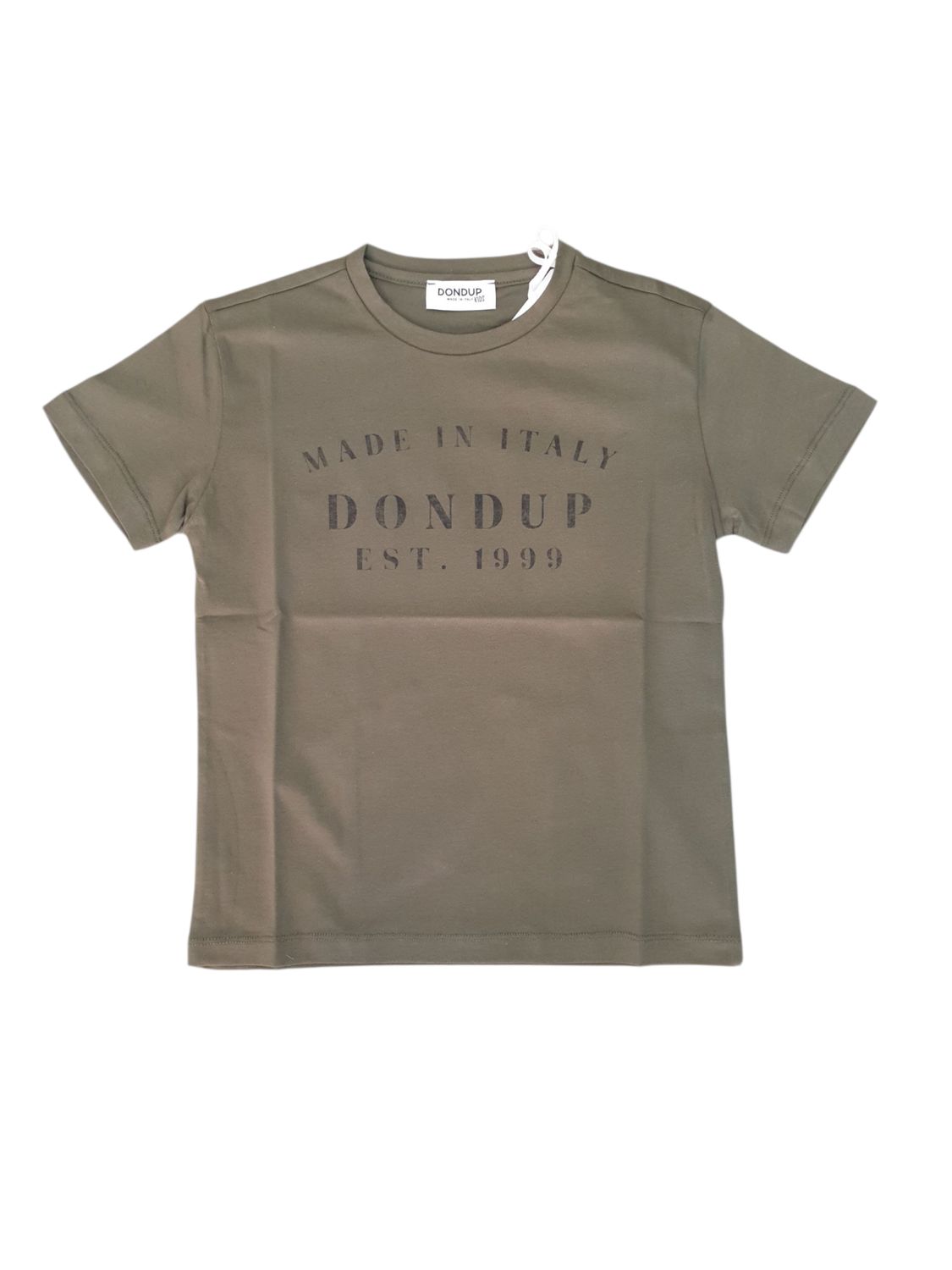 T-shirt verde militare DONDUP
