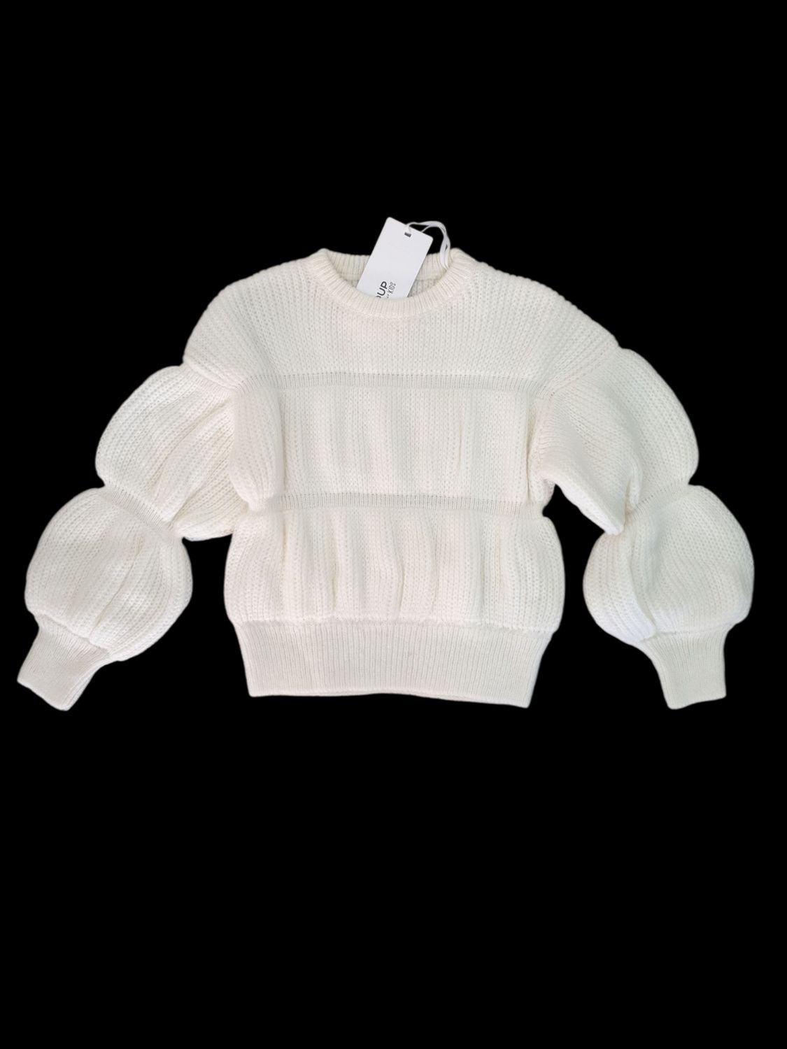 Maglia mohaire panna chiaro DONDUP