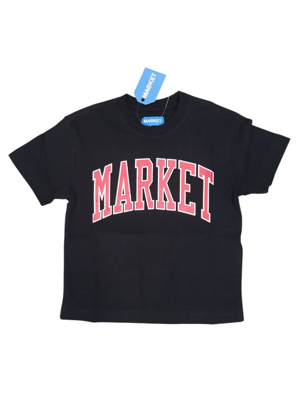 T-shirt nera MARKET