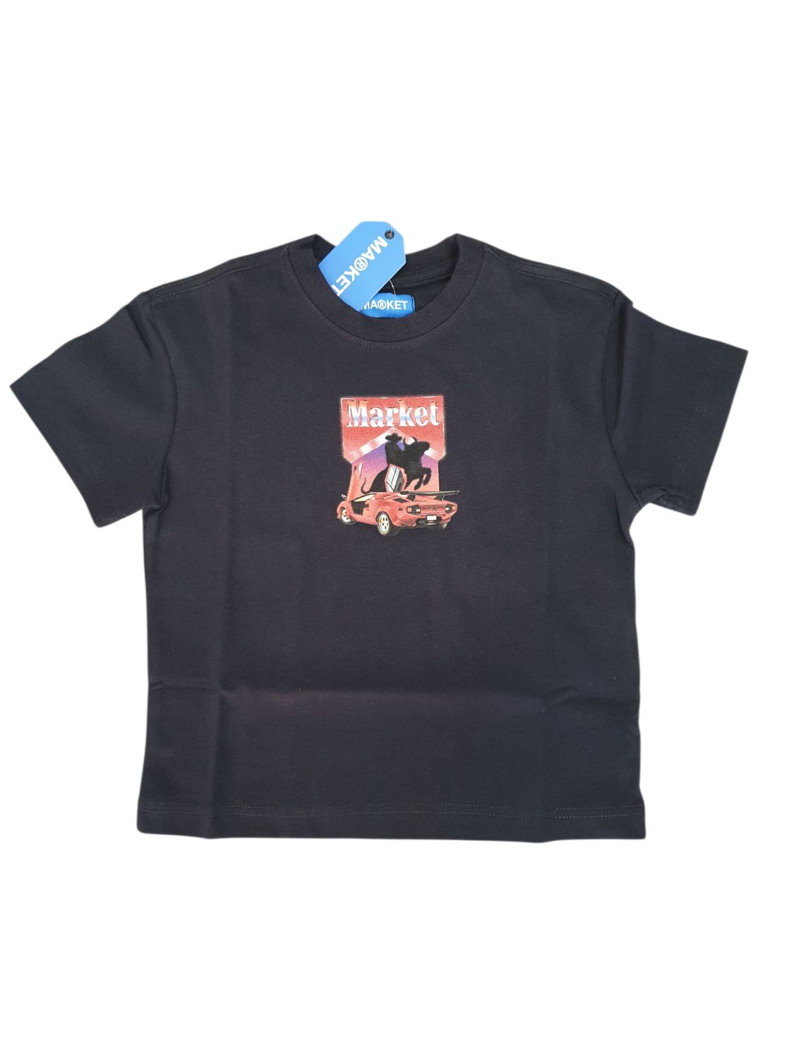 T-shirt nera vintage MARKET