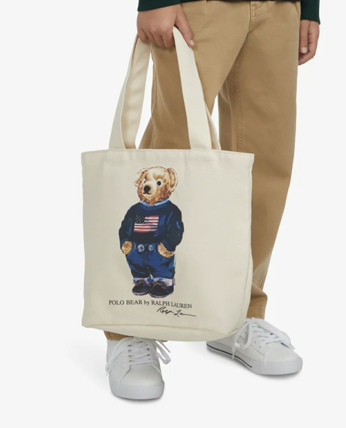 Borsa bear tote Ralph Lauren