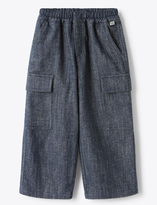 Pantalone cargo misto cotone IlGufo