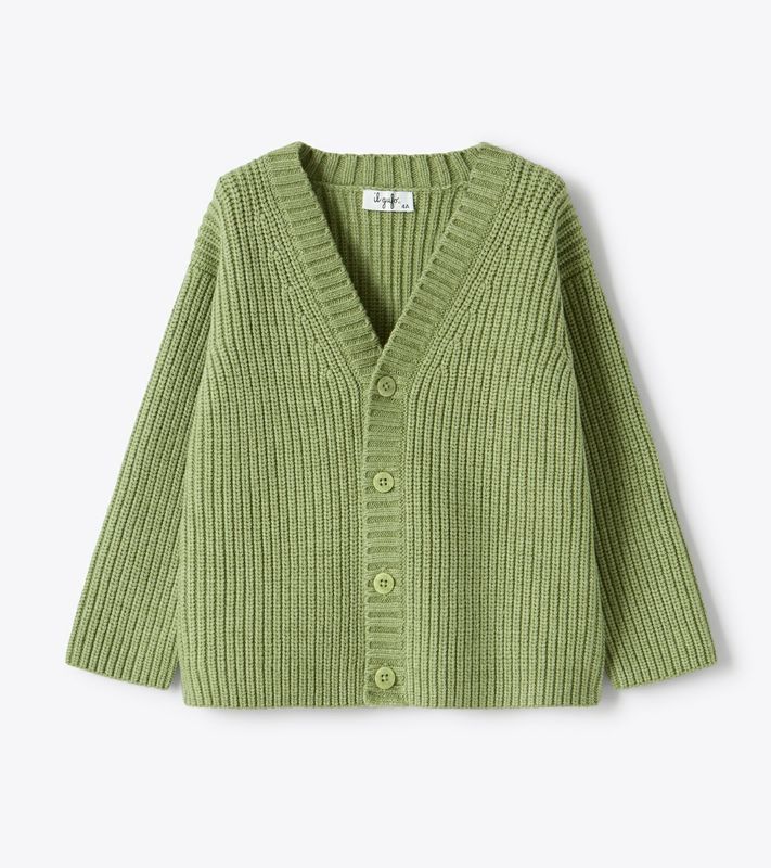 Cardigan verde avocado IlGufo