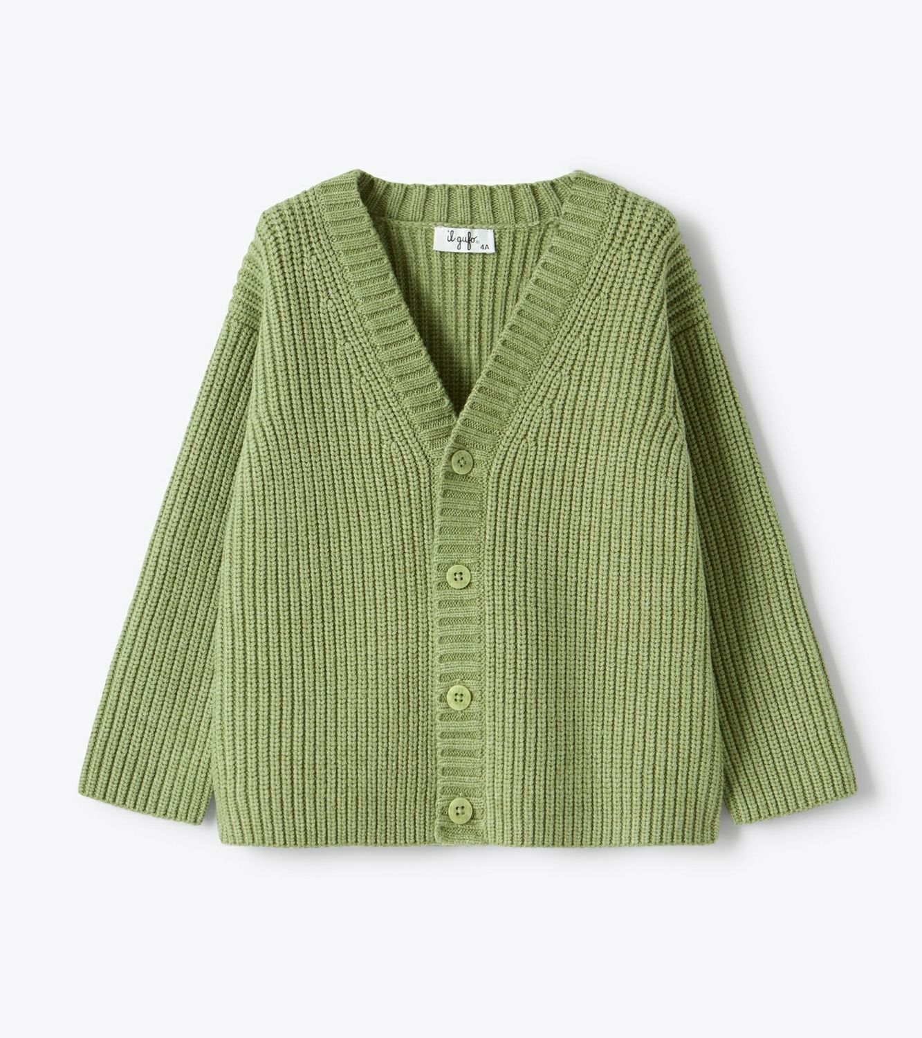 Cardigan verde avocado IlGufo