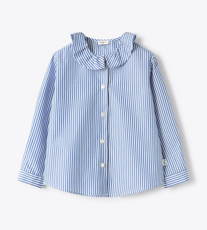 Camicia a righe volant IlGufo