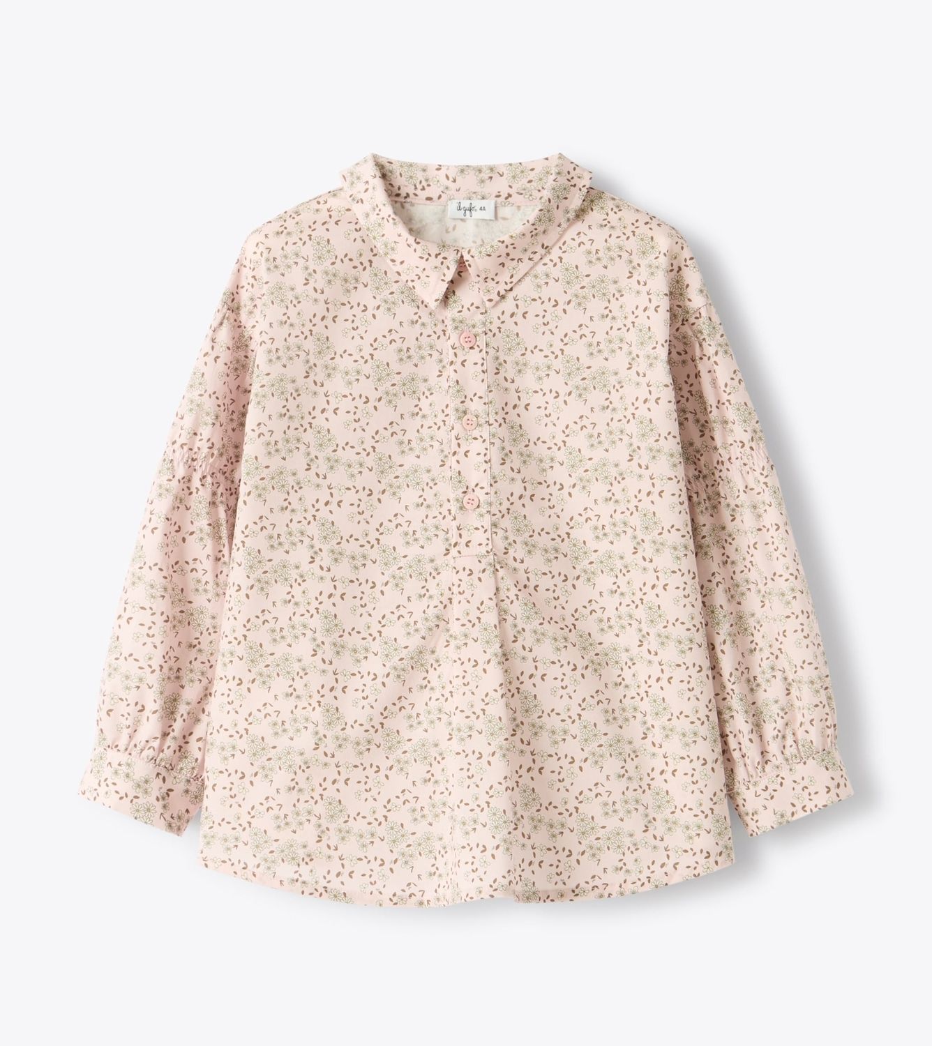 Camicia cotone floreale IlGufo