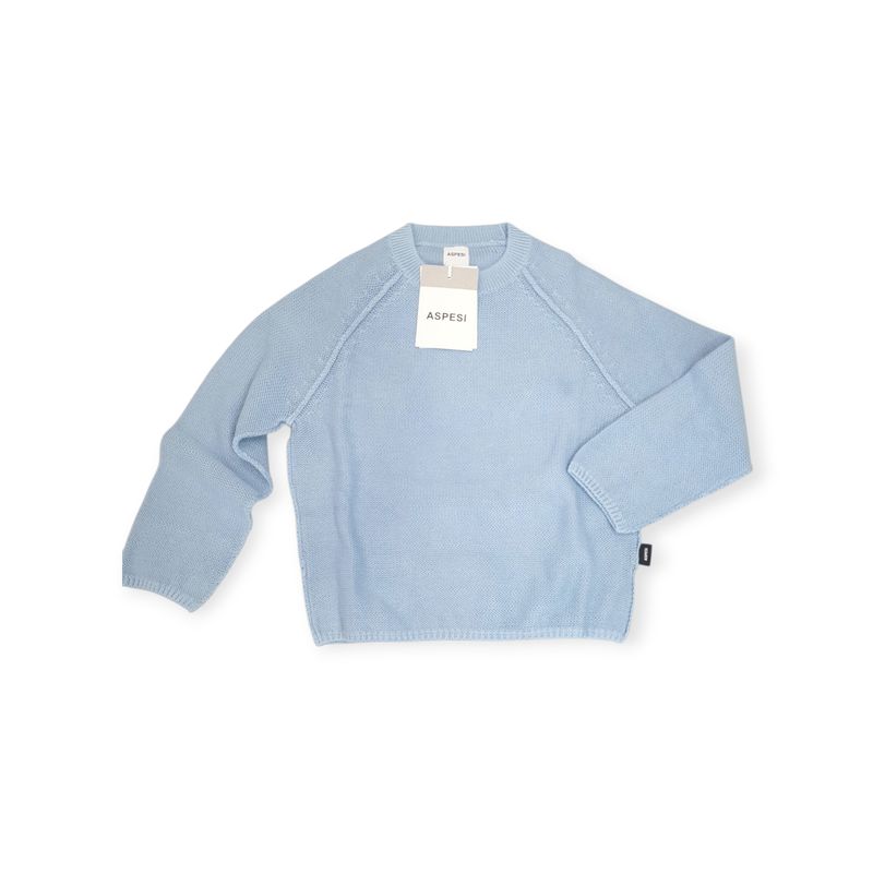 Pullover azzurro artico Aspesi
