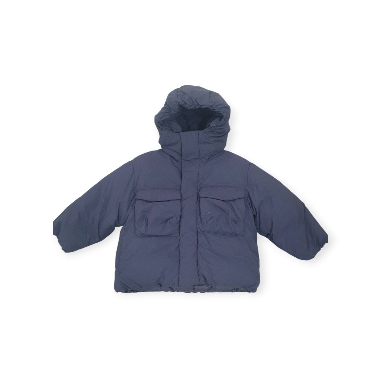 Piumino blu in nylon riciclato IlGufo