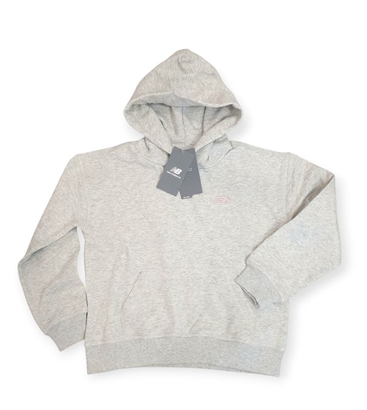 Felpa grigia melange NEWBALANCE