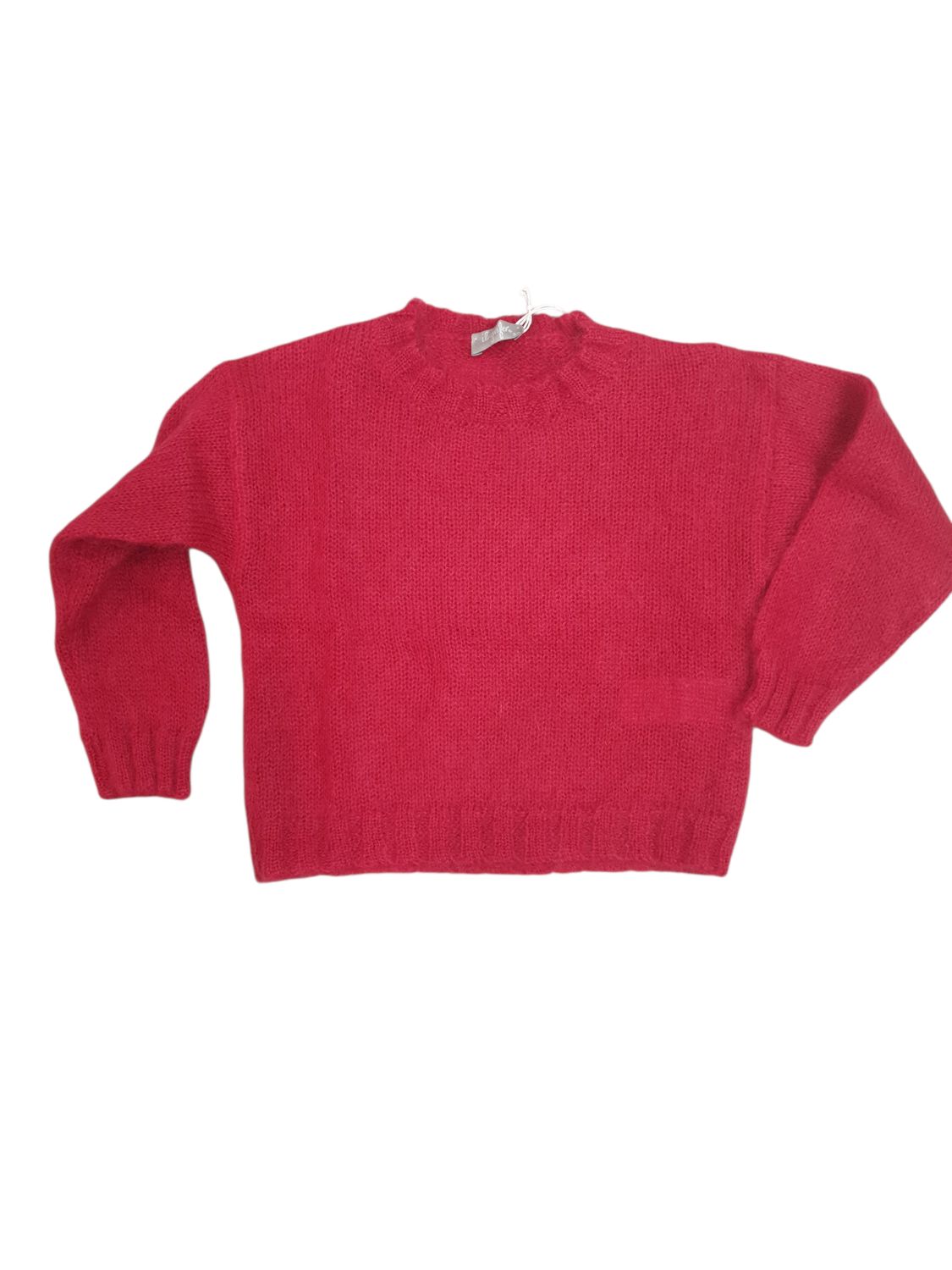 Pullover cropped mohair IlGufo