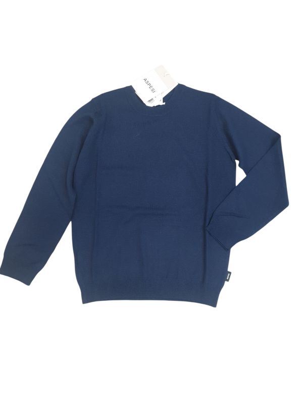 Pullover blu Aspesi