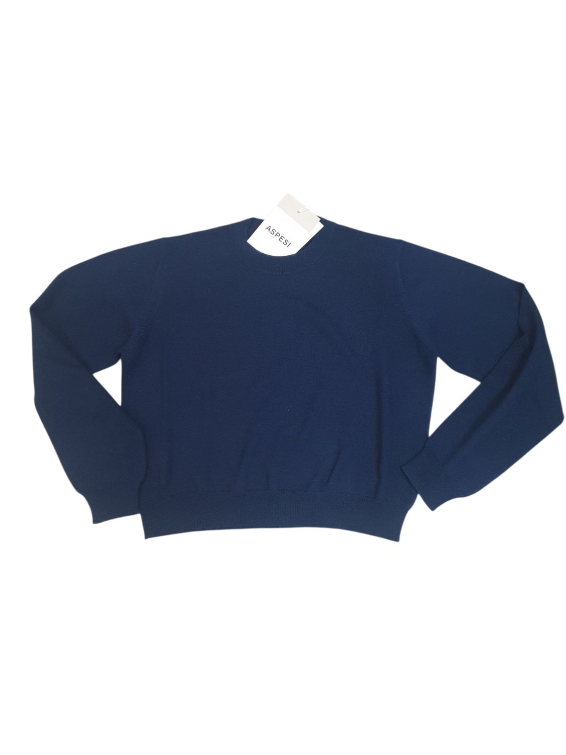 Pullover blu lana Aspesi