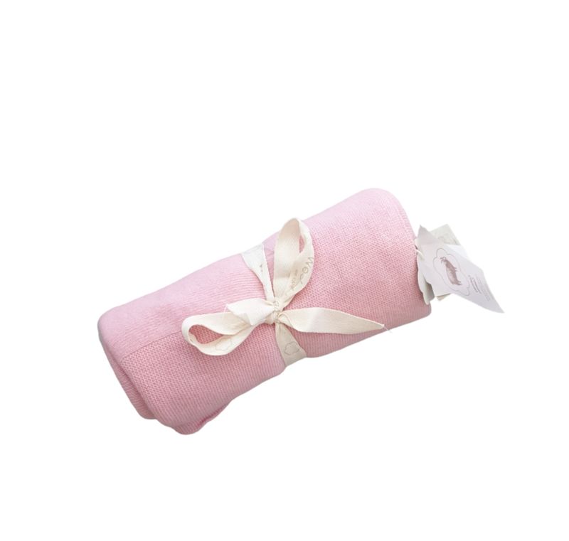 Coperta rosa bubble cashmere Wedoble