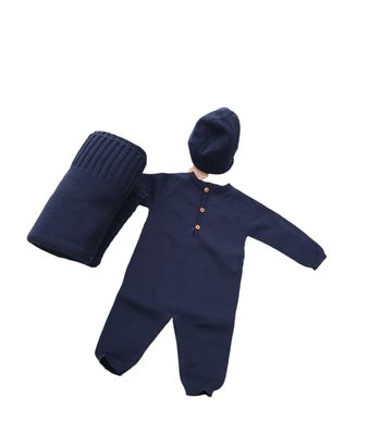 Completo nascita blu Wedoble