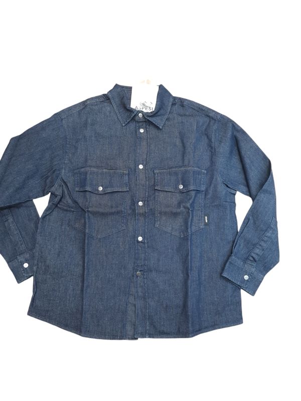 Camicia cotone denim Aspesi