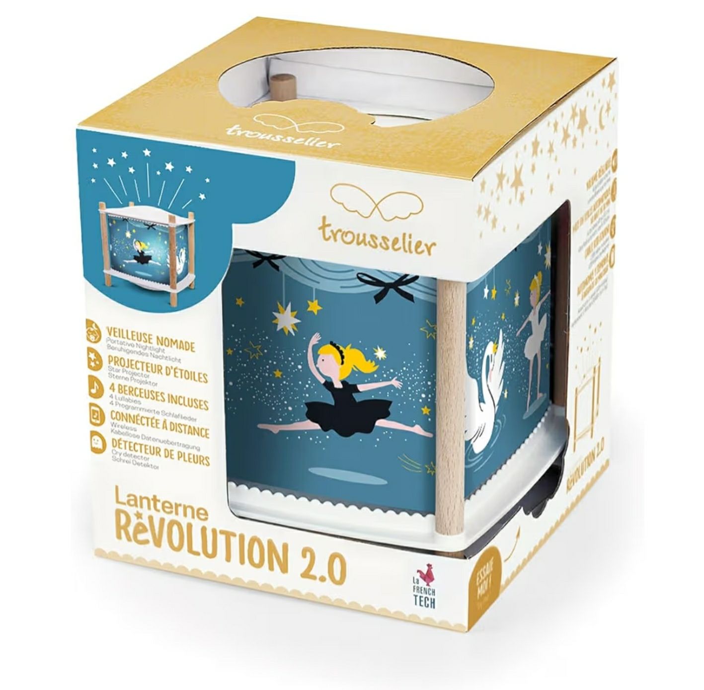 Lampada e proiettore magico Ballerina