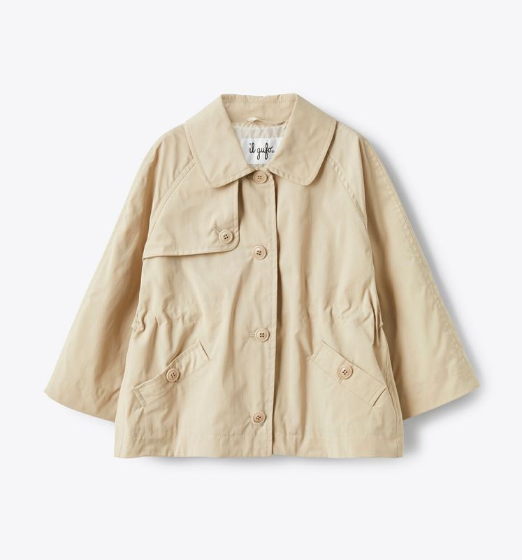 Trench in tessuto tecnico IlGufo