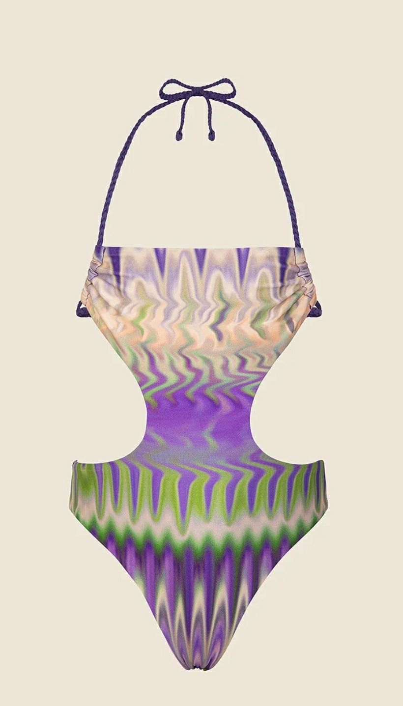 Monokini violet MEFUI