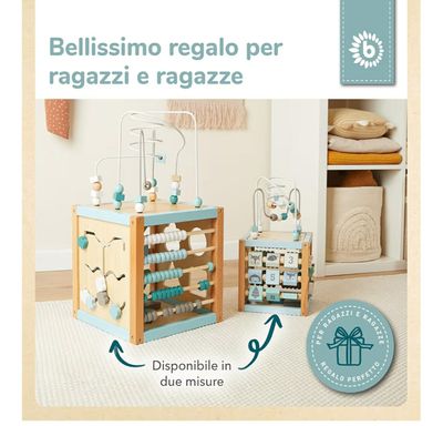 Cubo XL multi attività in legno Cubo XL multi attività in legno