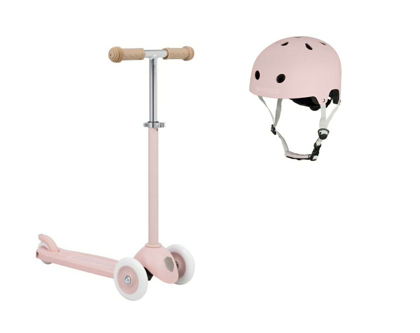 Monopattino + casco Pink