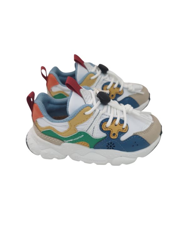 Sneaker Yamano 3 Junior milk/navy/green Flower Mountain