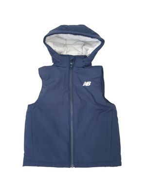 Gilet blu navy con cappuccio NEWBALANCE Gilet blu navy con cappuccio NEWBALANCE